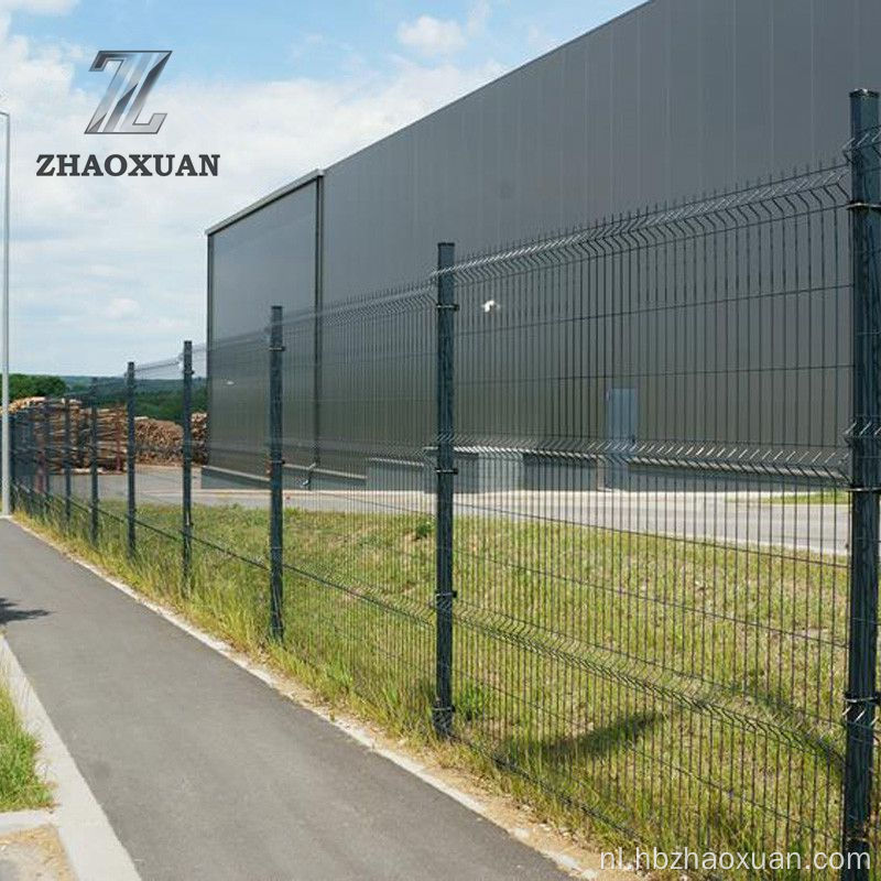 Buitentuin gebruikte 3D gebogen hekpanelen