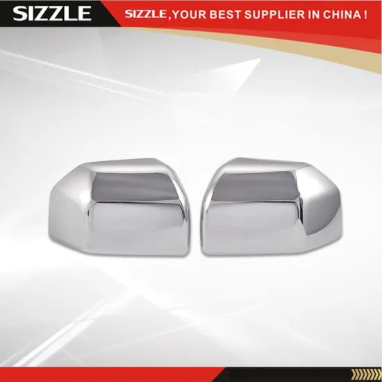 ABS Plastic Chrome Door Side Rearview Mirror Cover Up Half For Ford 2016 F150 F-150 Limited