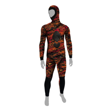 Lycra Two-Piece Camouflage Scuba Diving hunting wetsuits