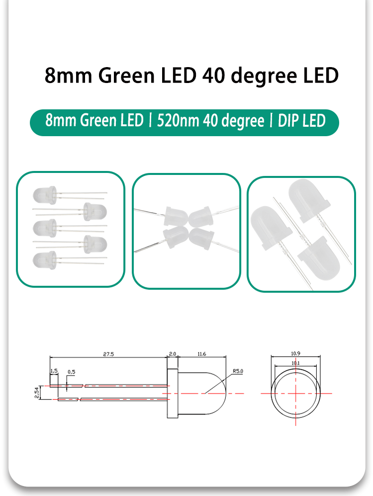 Ultra-Bright-8mm-Green-LED-Lamp-Milky-Lens-804LGWD52D7L12-Ultra-bright-8mm-diffused-Green-LED-milky-lens-8mm-Green-through-hole-LED-Lamp_02