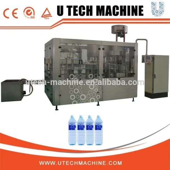 full automatic plastic bottle water filling machine