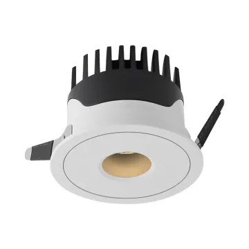 LuxHolic Modern Nordic Anti-glare LED Ceiling Light - Adjustable 10W Hotel Recessed Downlight (110V/220V)
