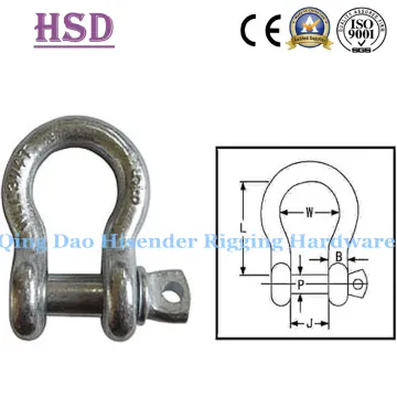 European Bow Type Shackle