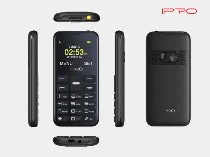 IPRO 1.77inch Elderly SOS Keypad Phone