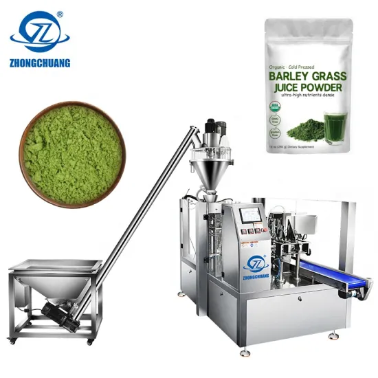Multifunction Ziplock Doypack Filling Machine for Juice Powder and Grains