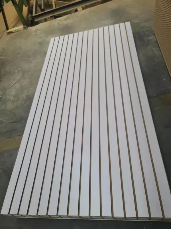 Horizontal Groove Length 2440mm MDF Slatwall Panel