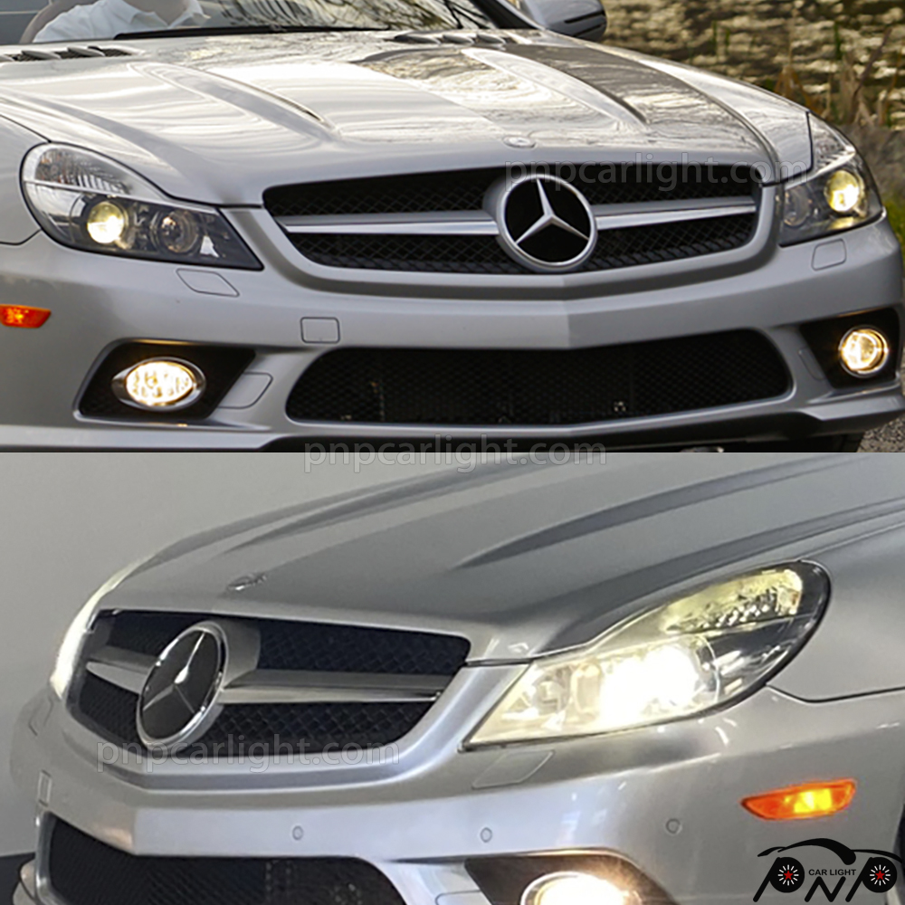 Mercedes Sl R230 Headlights