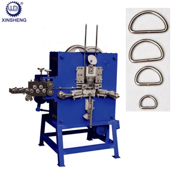 Macchina per la creazione di fibbia D-ring per accessori per borse