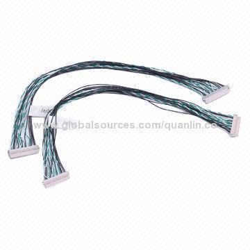 Customized LVDS wiring harness, RoHS Directive-compliant