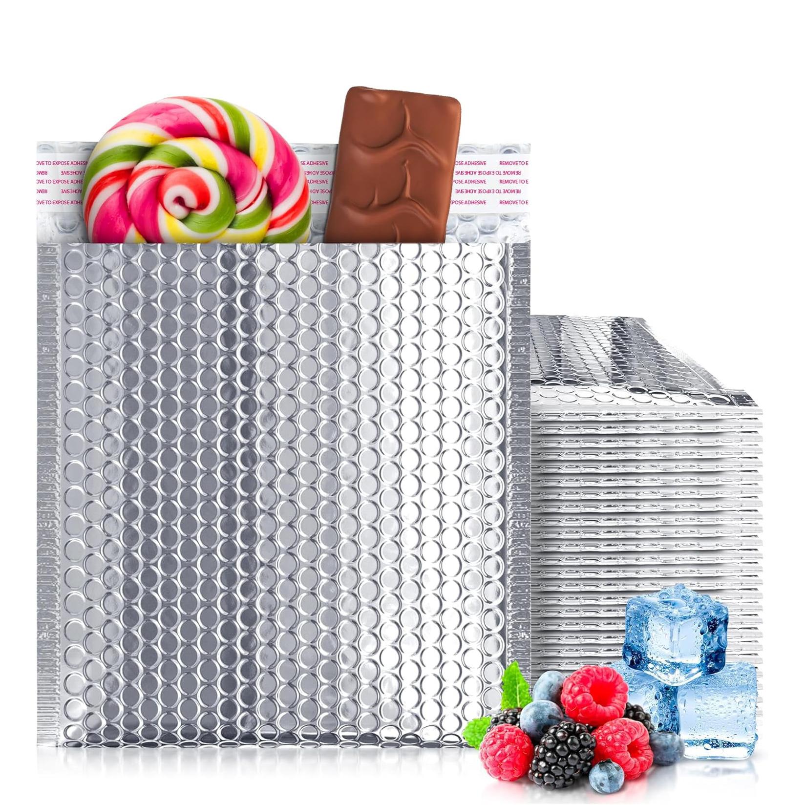 Mailer de paquete térmico para chocolate