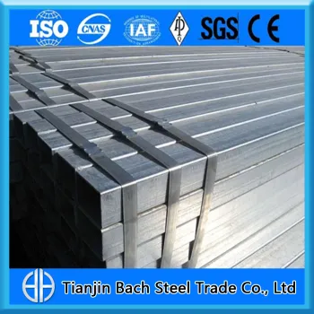 New design building material q195/q235 erw welded pre galvanized square structure steel pipe/tube with great price