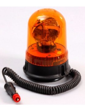55W Halogen Forklift Heavy Duty Vehicles Agriculture Machines Truck Tractor Amber Halogen Rotating Flashing Beacon