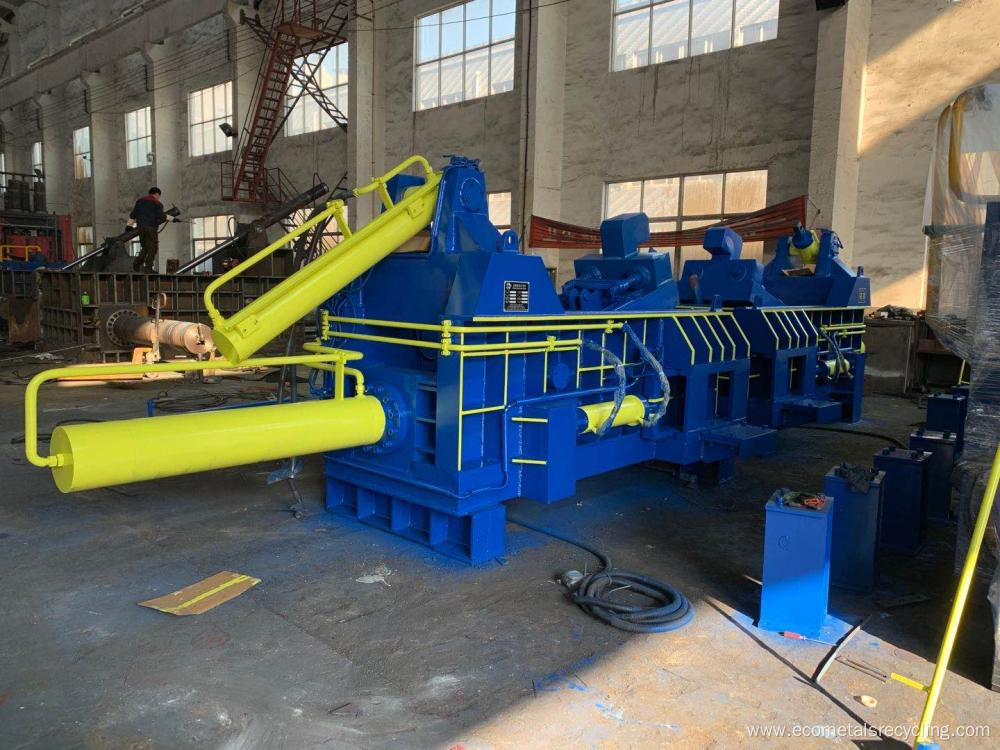 Side Push-out Waste Metal Hydraulic Baling Machine