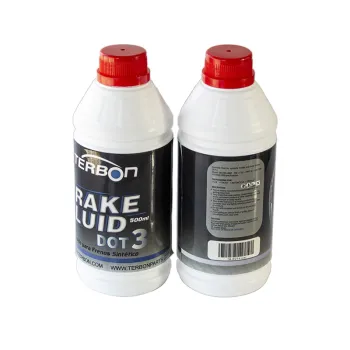 Terbon Wholesale Brake Fluid DOT 3/4/5.1 - 250/500ml Plastic Bottle Car Brake Lubricant
