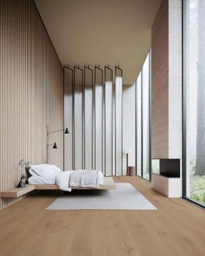 Three layers of solid wood engineer Floor