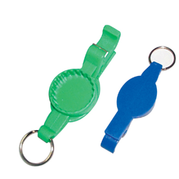 Custom metal bottle opener keychain
