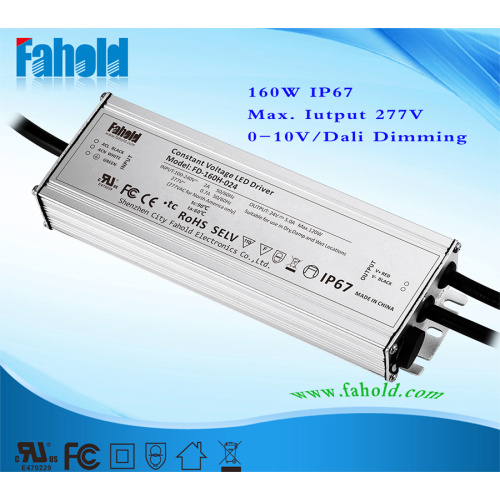 100-277Vac Outdoor IP67 LED Power Supply
