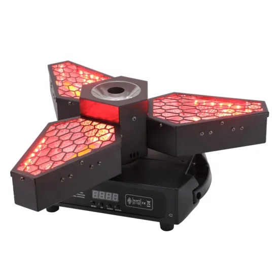 DJ Night Club Infinitely Rotating Maple Leaf Retro LED Backlight