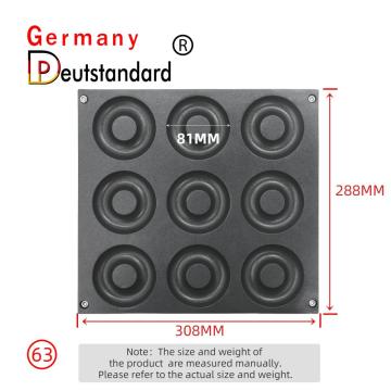 Replaceable Tempate Donut Baker Waffle Mchine