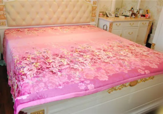 Hot Selling 100% Polyester Mink blanket