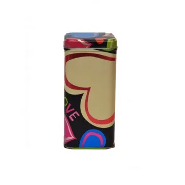 DADI Classic Square Tea Tin Box for Gift