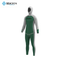 Seaskin Wetsuit 3mm Neoprene Menyelam Kembali Zipper FullSuits