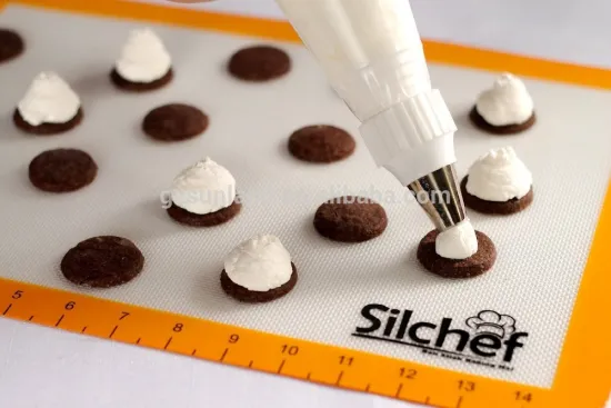 Extra Thicker Non-stick Silicone Fiberglass Baking Mat For Cookie and Cake