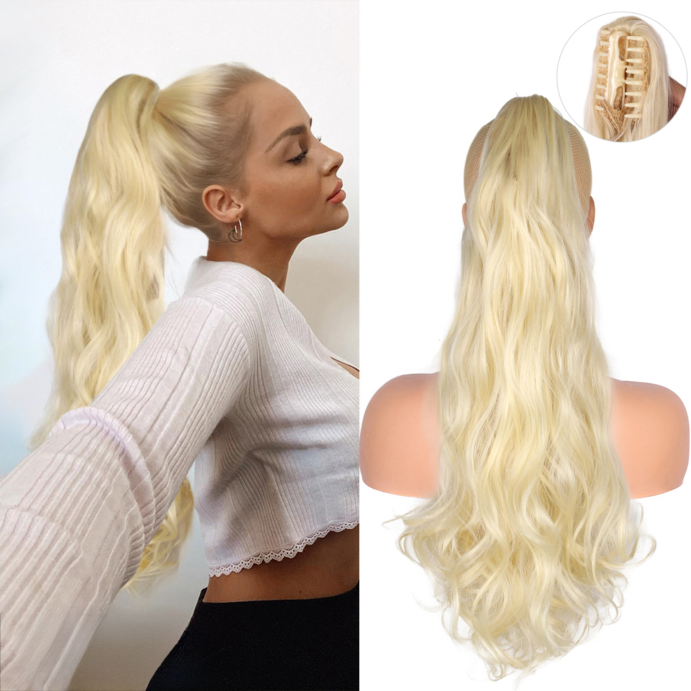 Claw Clip Curly Ponytail 22inch