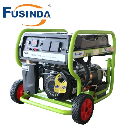 3kw Portable Gasoline Generator for Home Standby with Ce/CIQ/ISO/Soncap (FC3600)