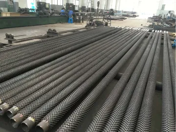 ASTM A213 T5 T9 T11 Seamless Studded Fin Tube For Boiler Waste Heat Recovery