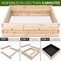 Fast Assembly No Tools Needed Raised Garden Bed