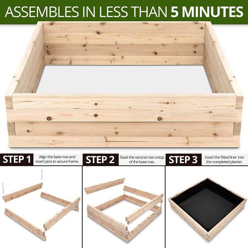 No Tools Needed Planter Box Fast Assembly No Tools Needed Raised Garden Bed Manufactory