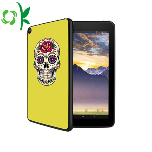 Funda de silicona para tableta Funda de silicona impresa Ipad Shell