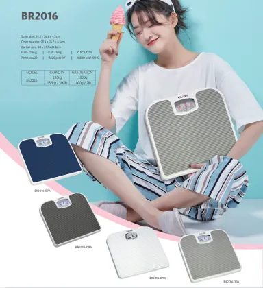 Anti-Skid Metal Mechanical Bathroom Scale for Body Balance Health