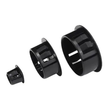 Round Snap Hole Plug for Nylon PA66 Plastic - Mount Locking Cover