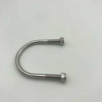 u-bolt  for pipe clamp with two nuts