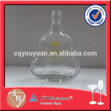 Super Flint Glass Mini White Glass Bottle 125ML 5OZ Glass Bottle