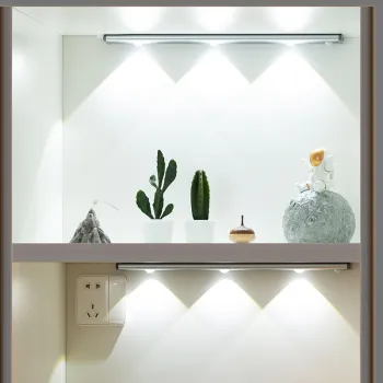 LED Under Cabinet Lighting Bar Magnet Built-in