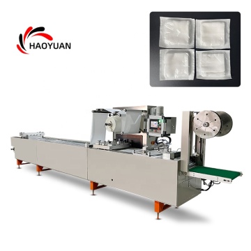 Automatic HY-420 Soft Blister Packing Machine for Medical Cotton Swabs and Plastic Packaging