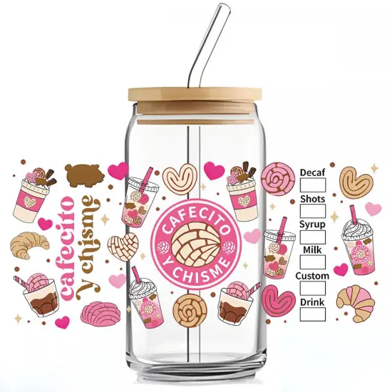 Cup Wrap Transfer Sticker