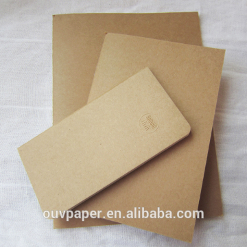 Thread Bound Kraft Paper Plain Notebook