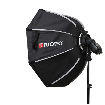 Triopo Photography Camera Speedlite Flash Light Softbox for Godox Flash Speedlight