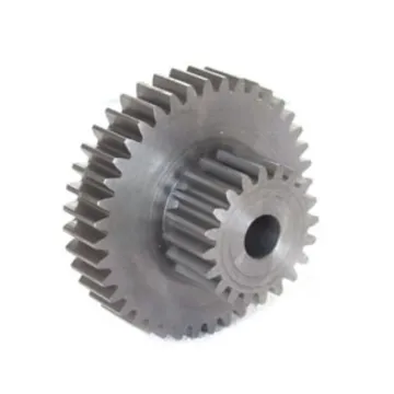 Custom precision spur gear manufacturer, carbon steel small transmission double spur gear for robot