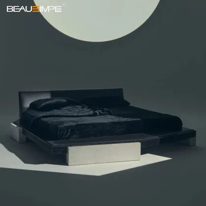 Stealth Luxury Adjustable Comfortable Dark Ebony Wood Bed