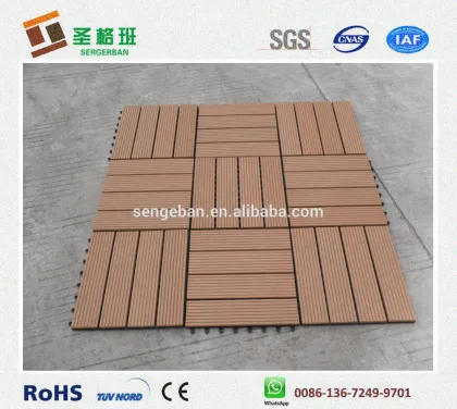 WPC DIY flooring,cheap outdoor flooring,wpc decking
