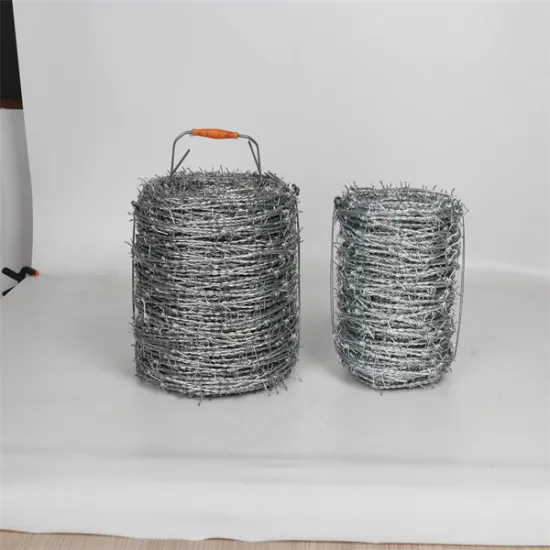high strength Easy to straighten barbed wire for Anti theft
