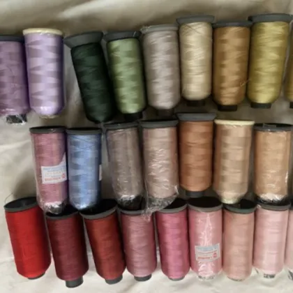 Rayon Embroidery thread fiber