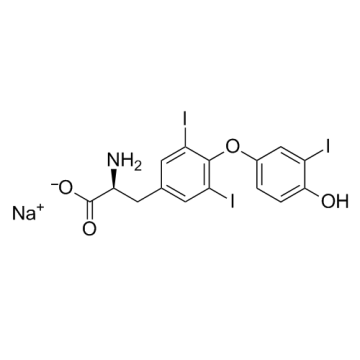 Sel de sodium 55-06-1, 3,3 &#39;, 5-triiodo-l-thyronine