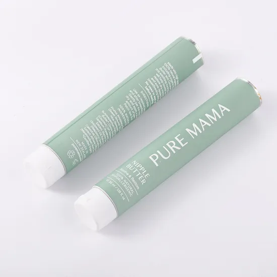 Cosmetic Aluminum Tube Packaging with Flip Top Cap