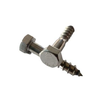 Fasteners Supplier: DIN 571 Galvanized Hex Head Wood Screws, Lag Bolts, and Coach Screws